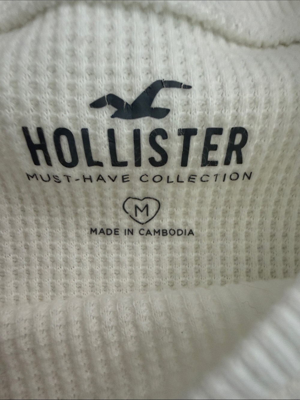 Hollister Ribbed Tank Top Set - White and Blueish Grey - size Medium - Picture 2 of 9